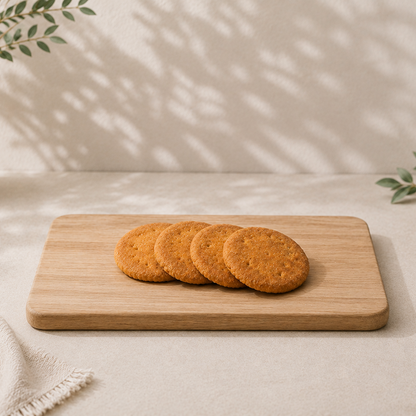 Koekjes met rode vruchten