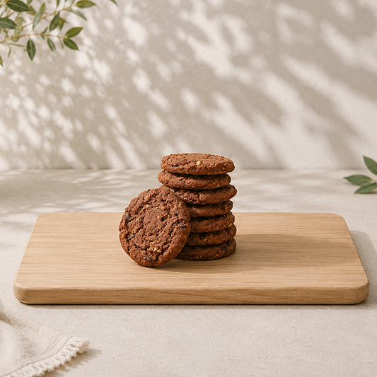 Biscoitos de chocolate com avelã (por 4)