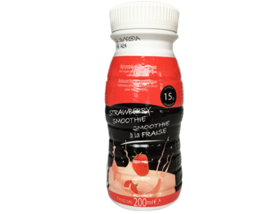 Smoothie aardbei (per stuk)